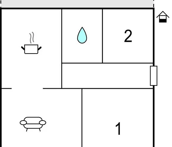 Apartamento 2 Bedroom Awesome In Tribalj (Primorsko-Goranska)